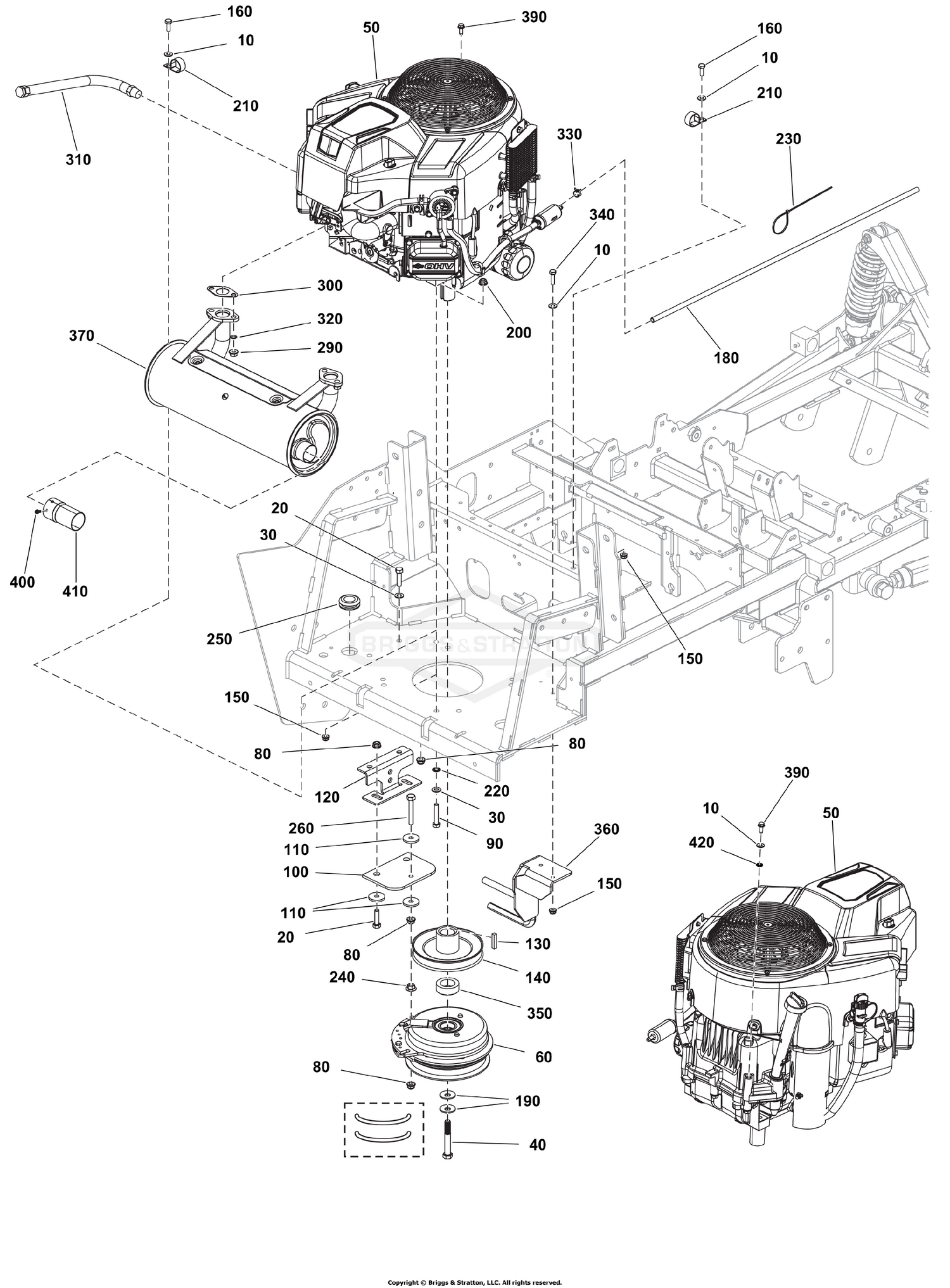 Engine and PTO Group - Briggs & Stratton CXi