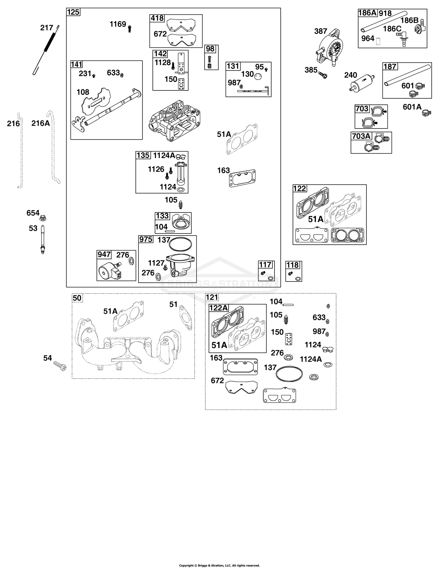 Carburetor and Fuel Supply Group