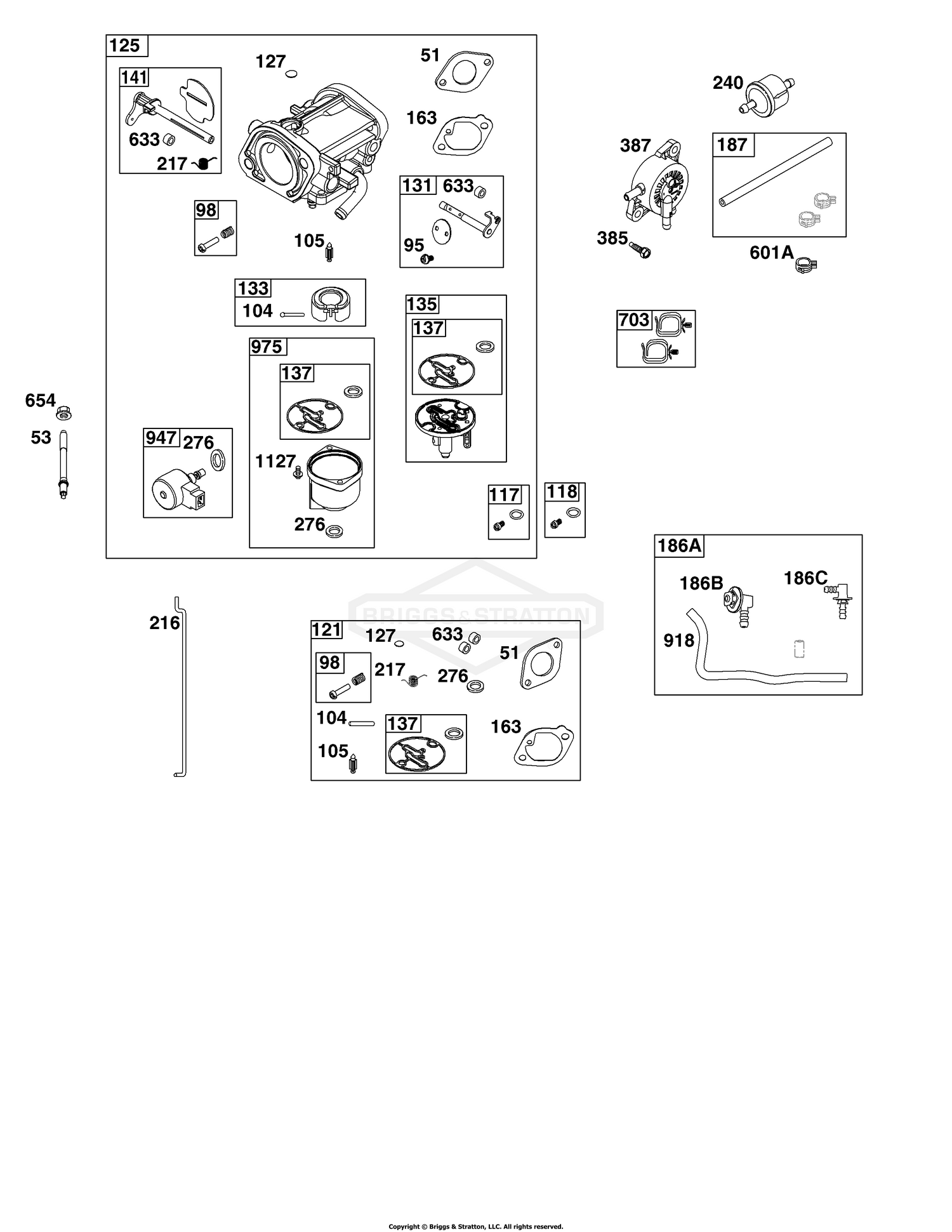 Carburetor and Fuel Supply Group