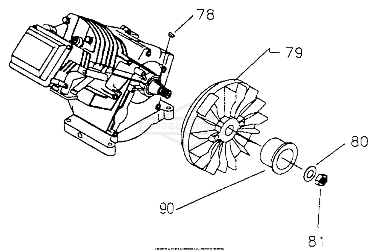 Engine And Flywheel