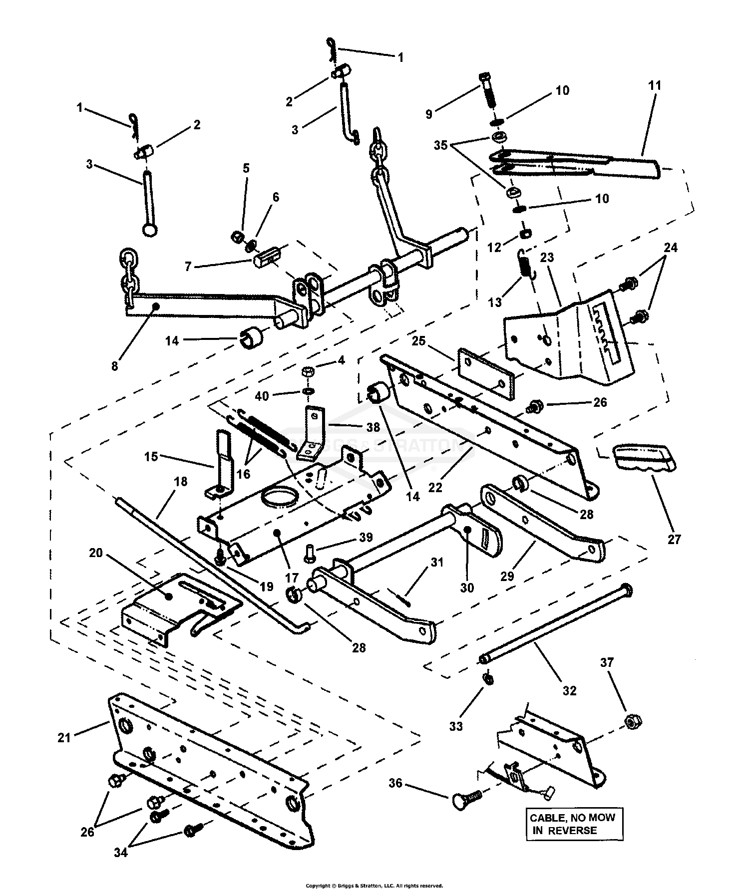 Rails, Lift Arms & Cam Lift