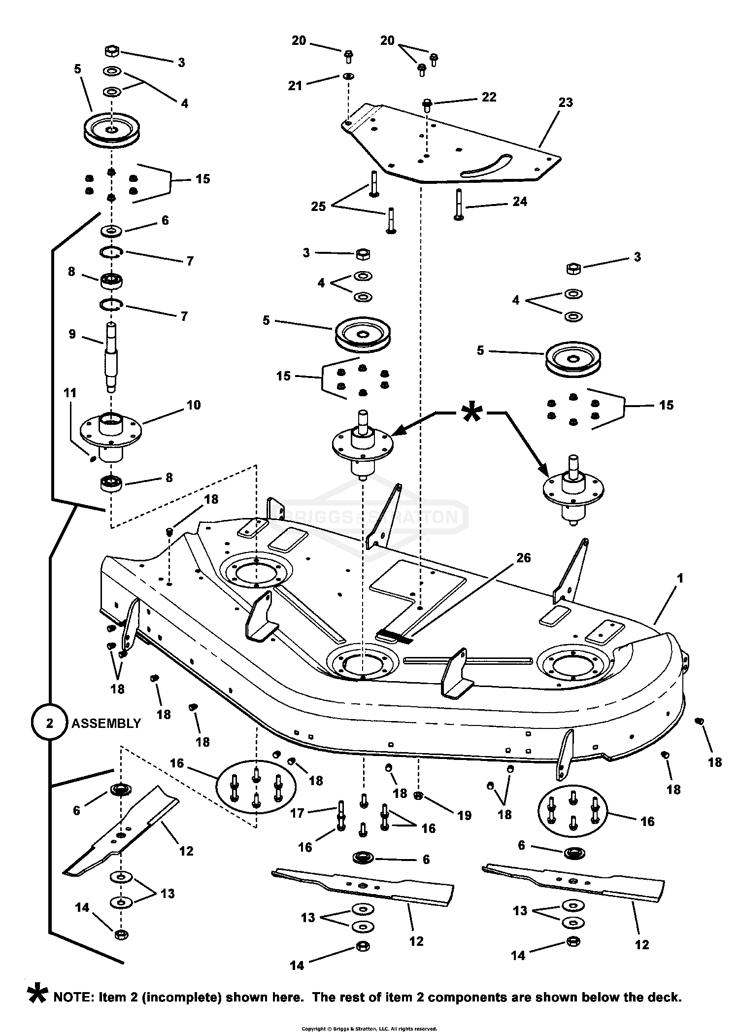 Assembly diagram