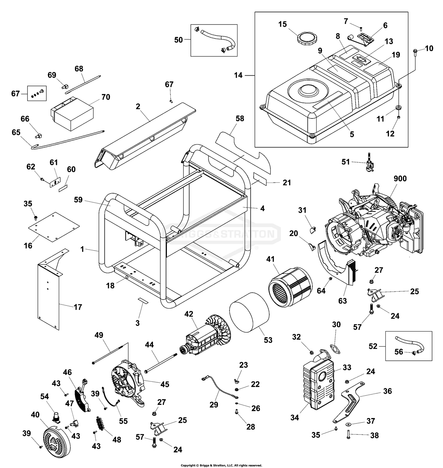 Assembly diagram