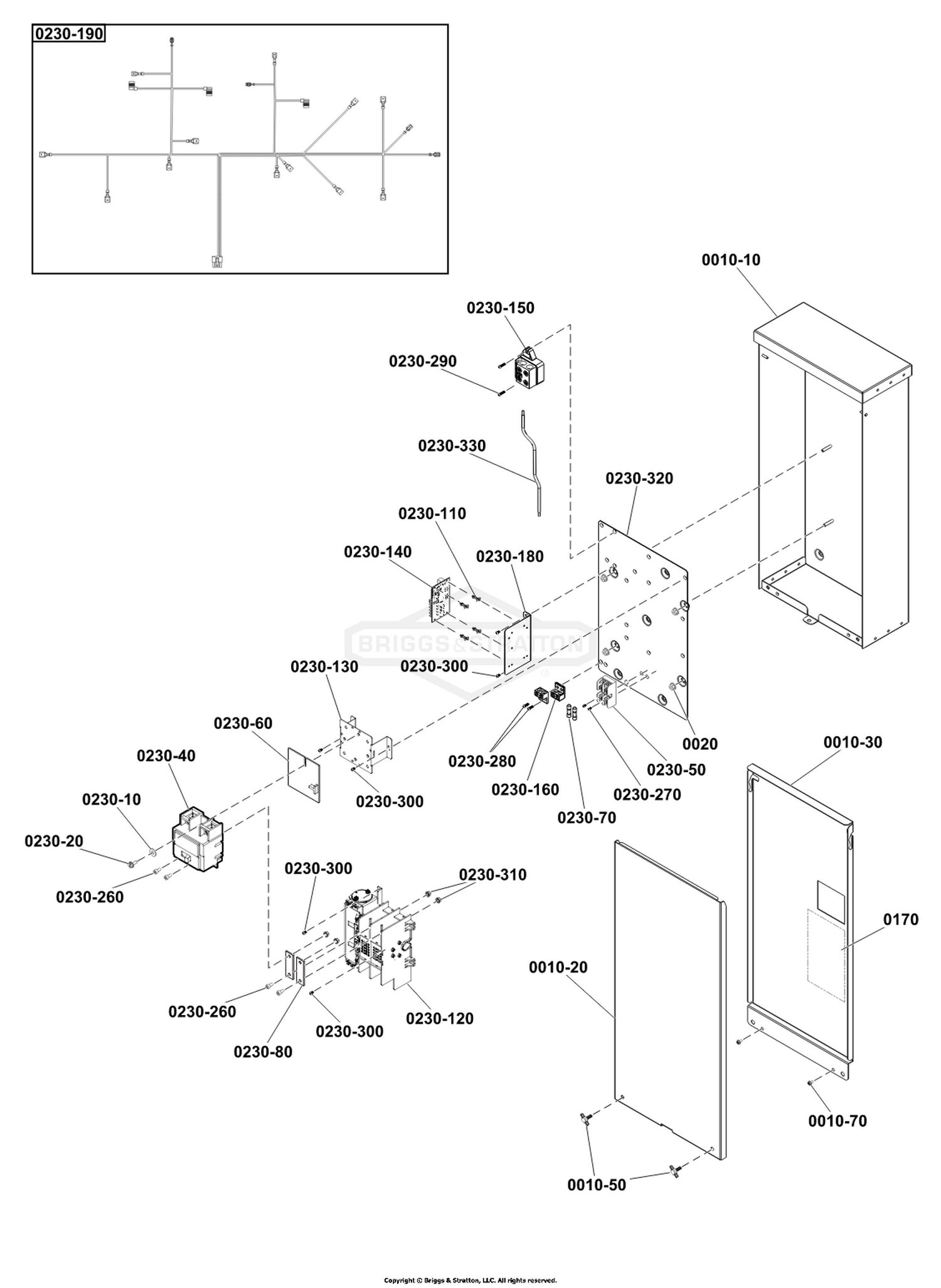 Transfer Switch - Hingeless Enclosure