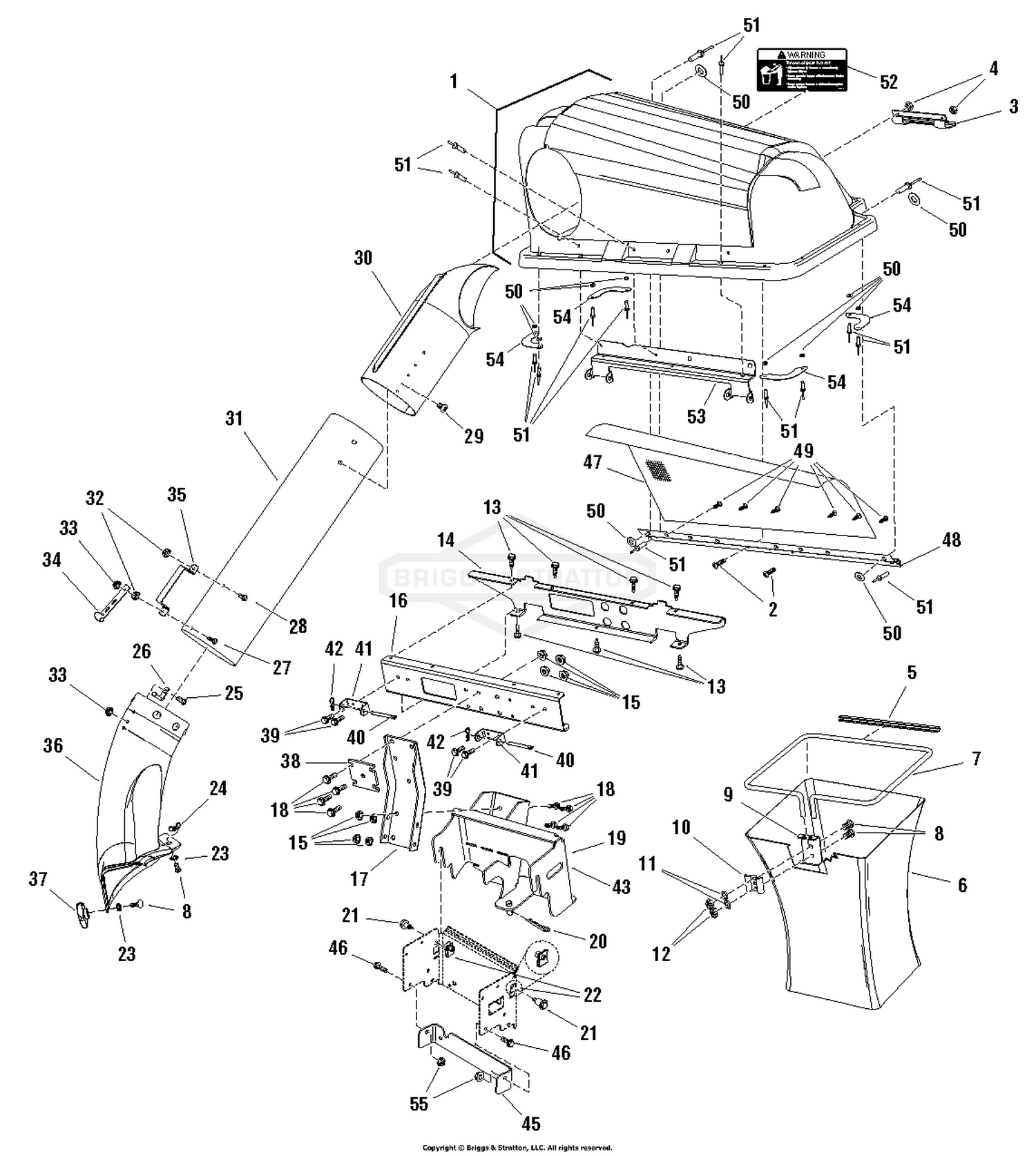 Twin Bag Catcher Assembly