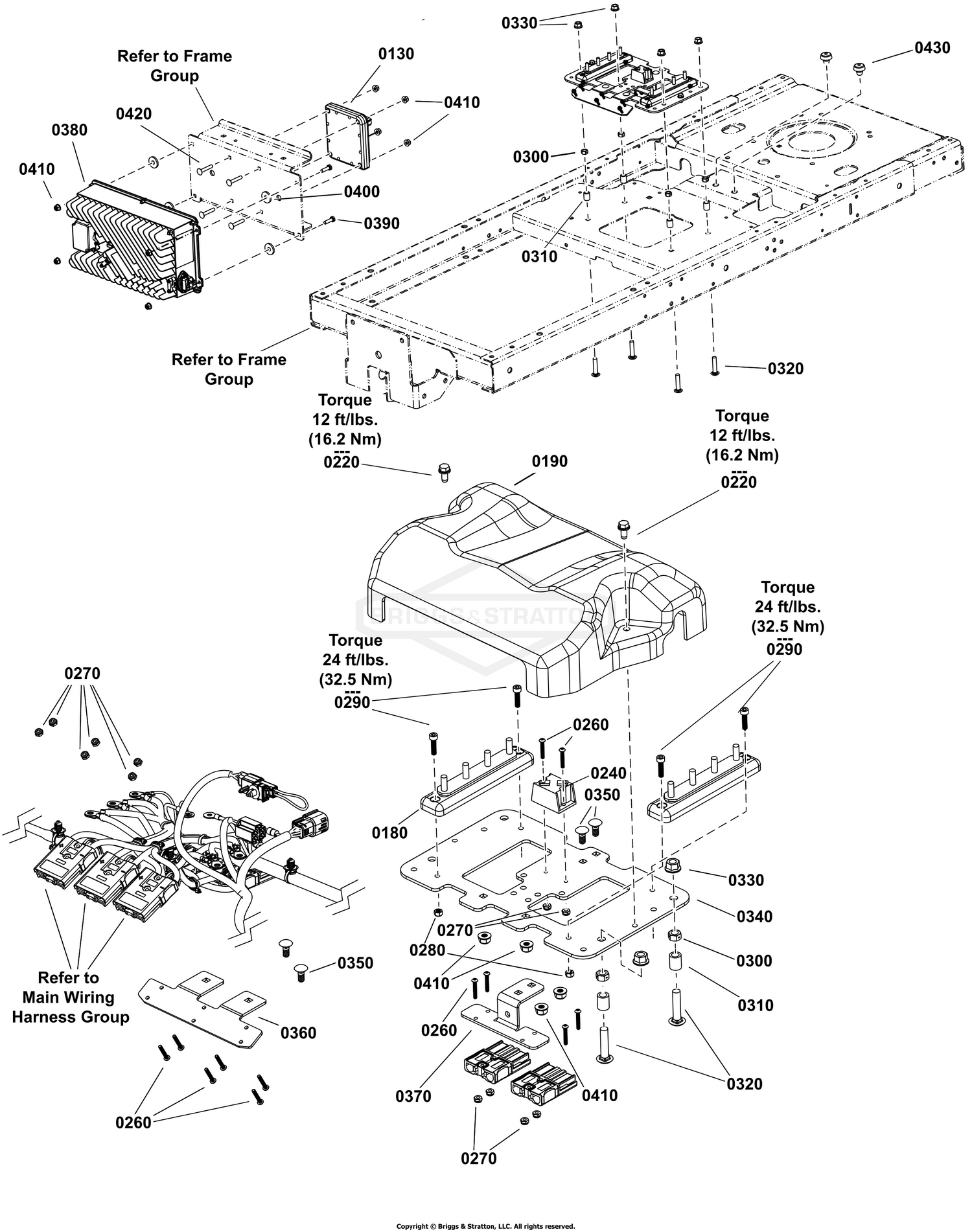 Electrical Group - Onboard Charger and Vehicle Control Module