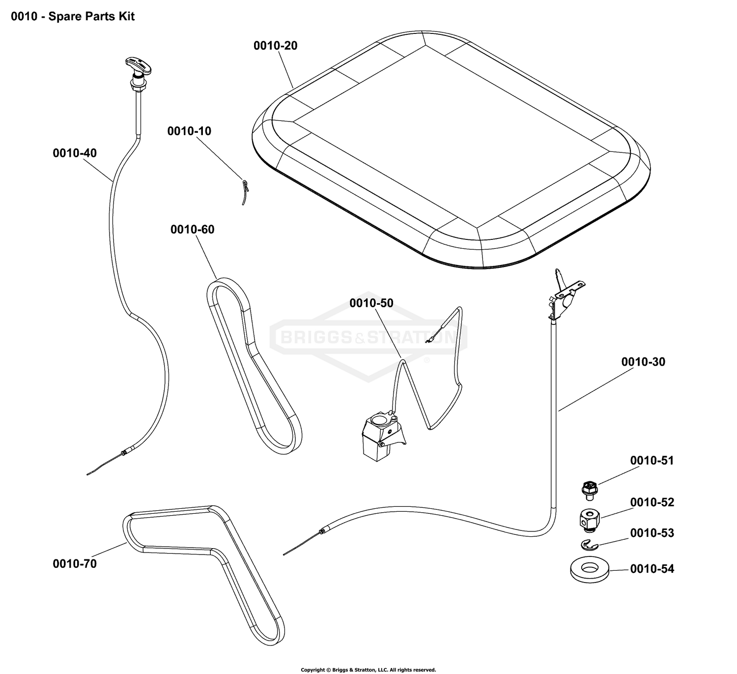 Rover XC Spare Parts Kit - 5106232