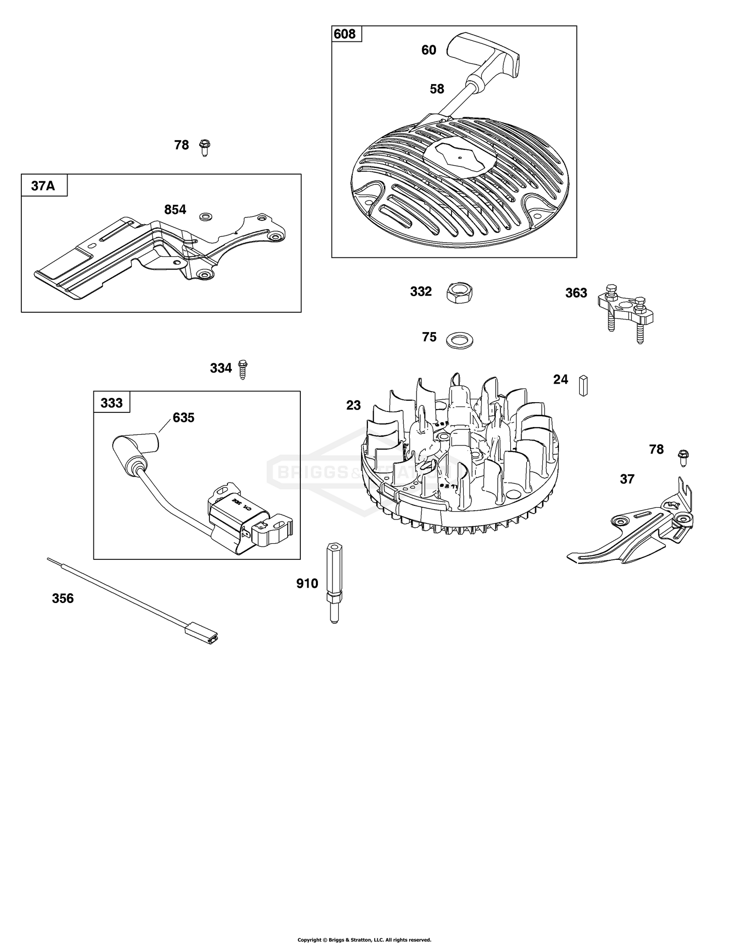 Flywheel, Ignition,and Starter Group