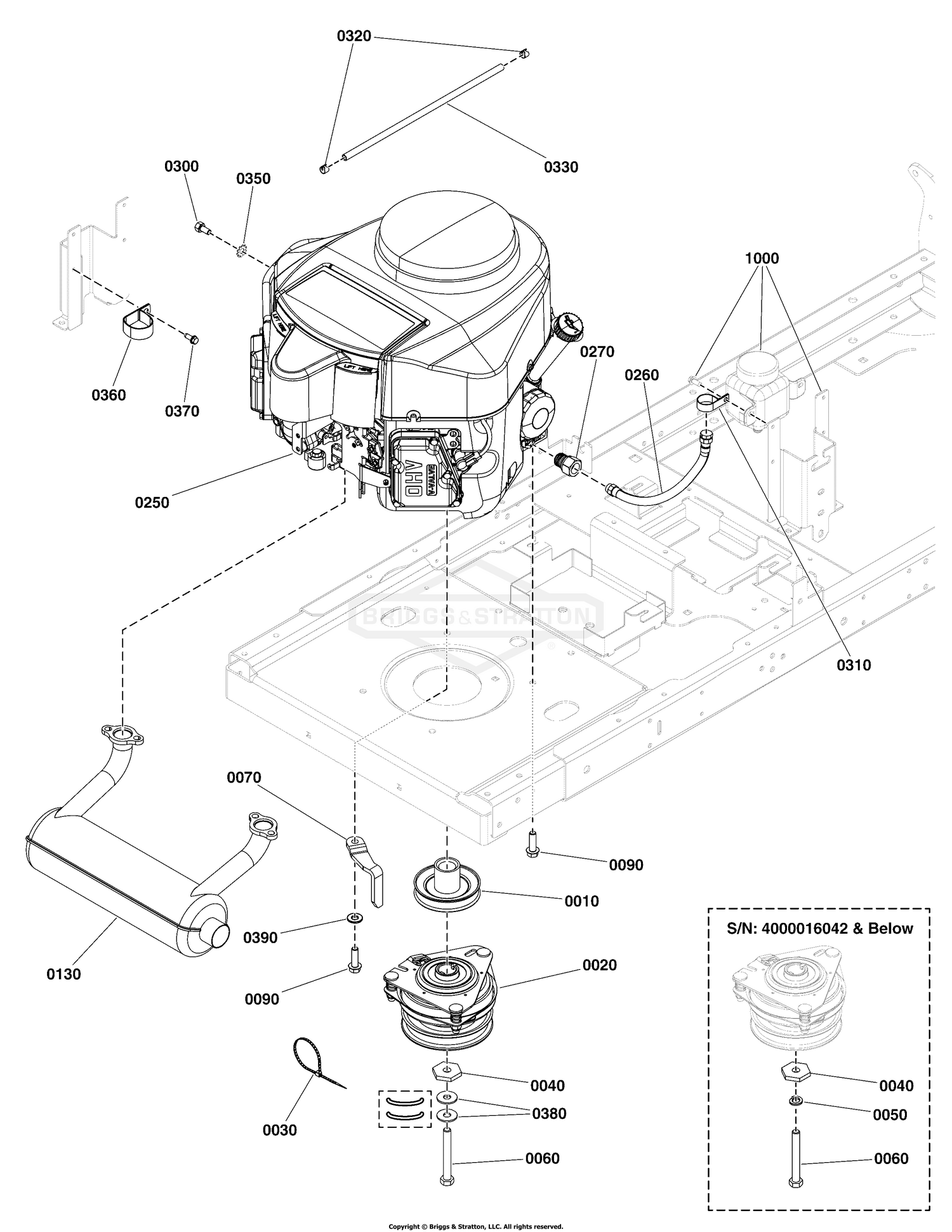 Engine & PTO Group - Kawasaki FR651V