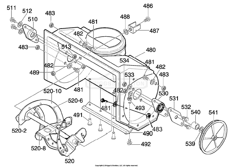 Murray snowblower best sale parts near me