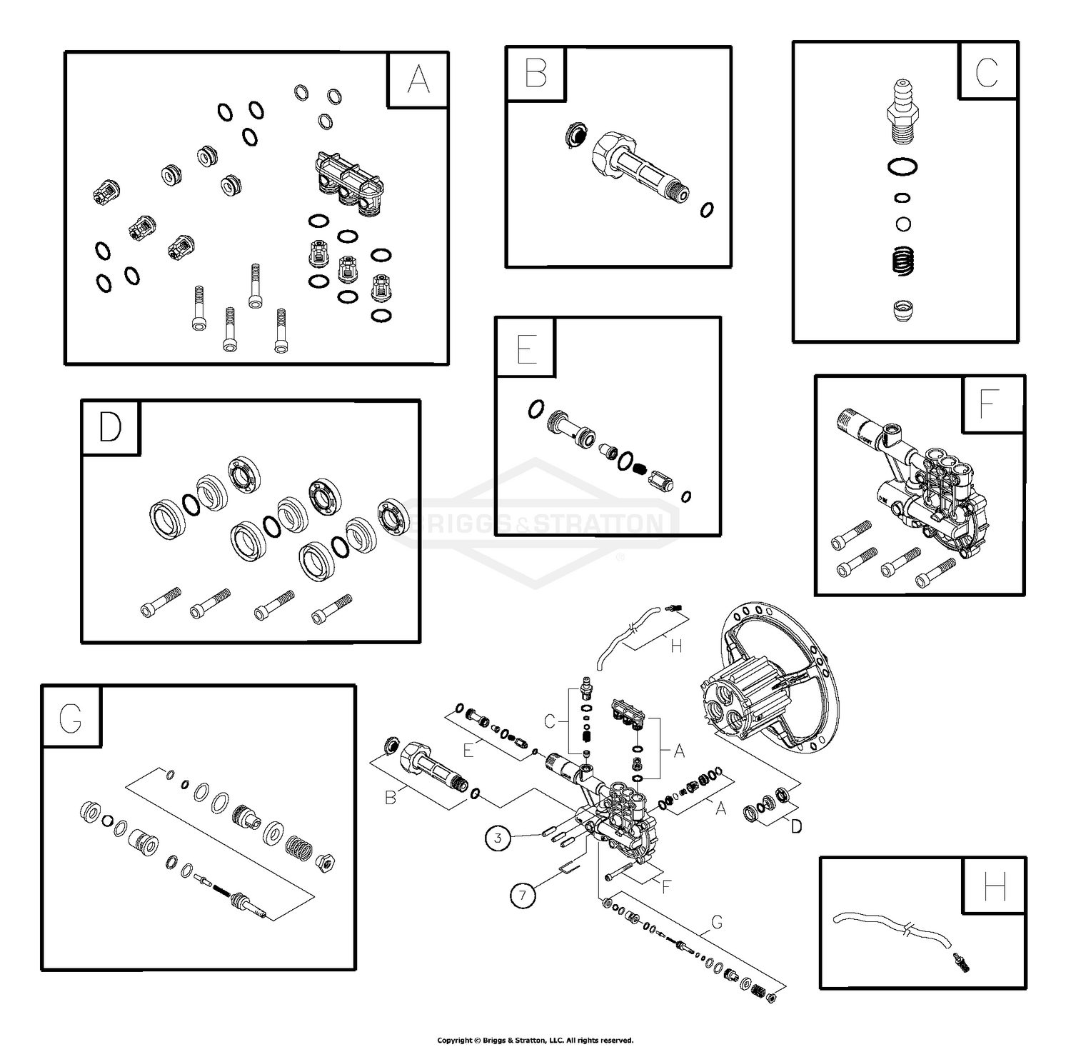 Pump Service Parts (200200GS)