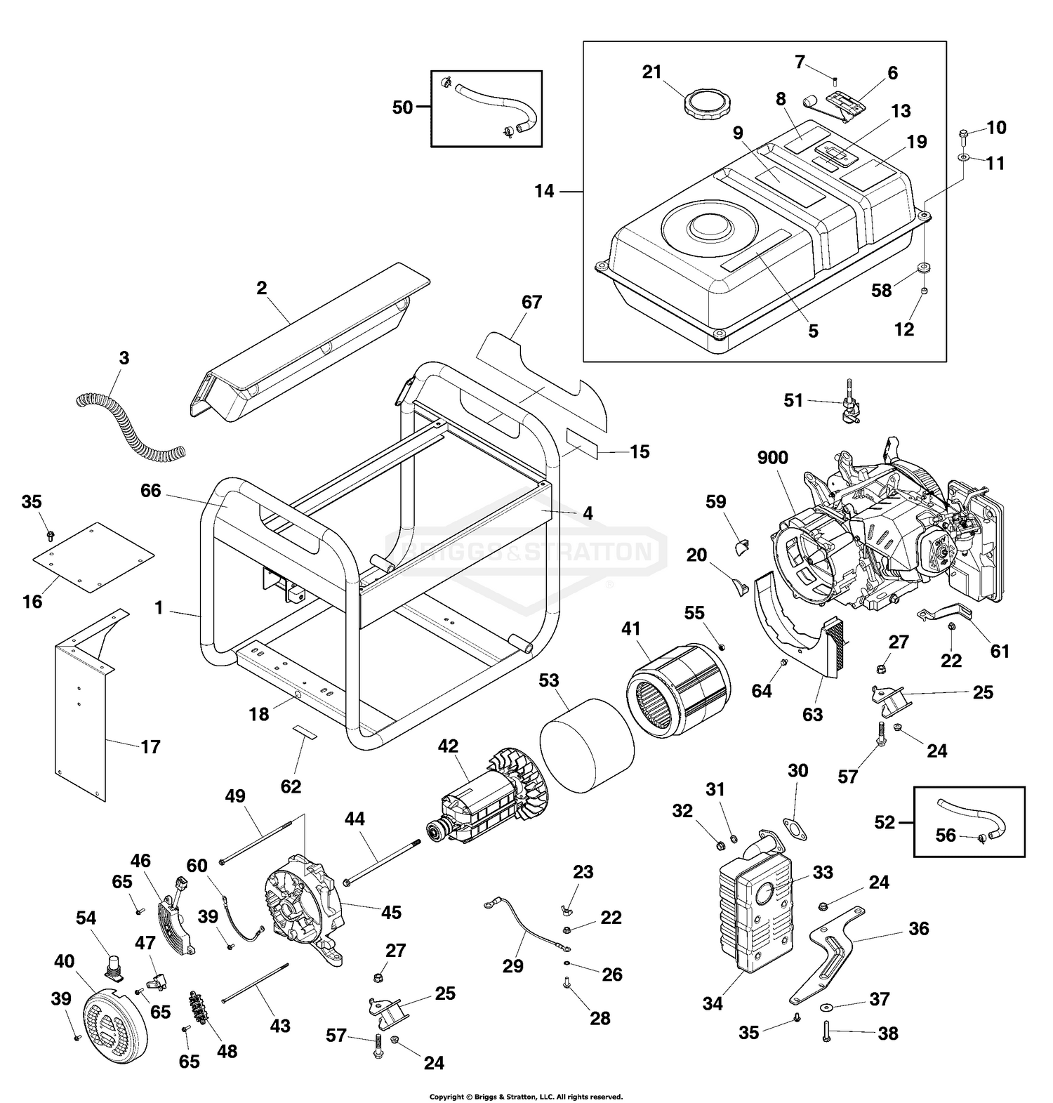 Assembly diagram