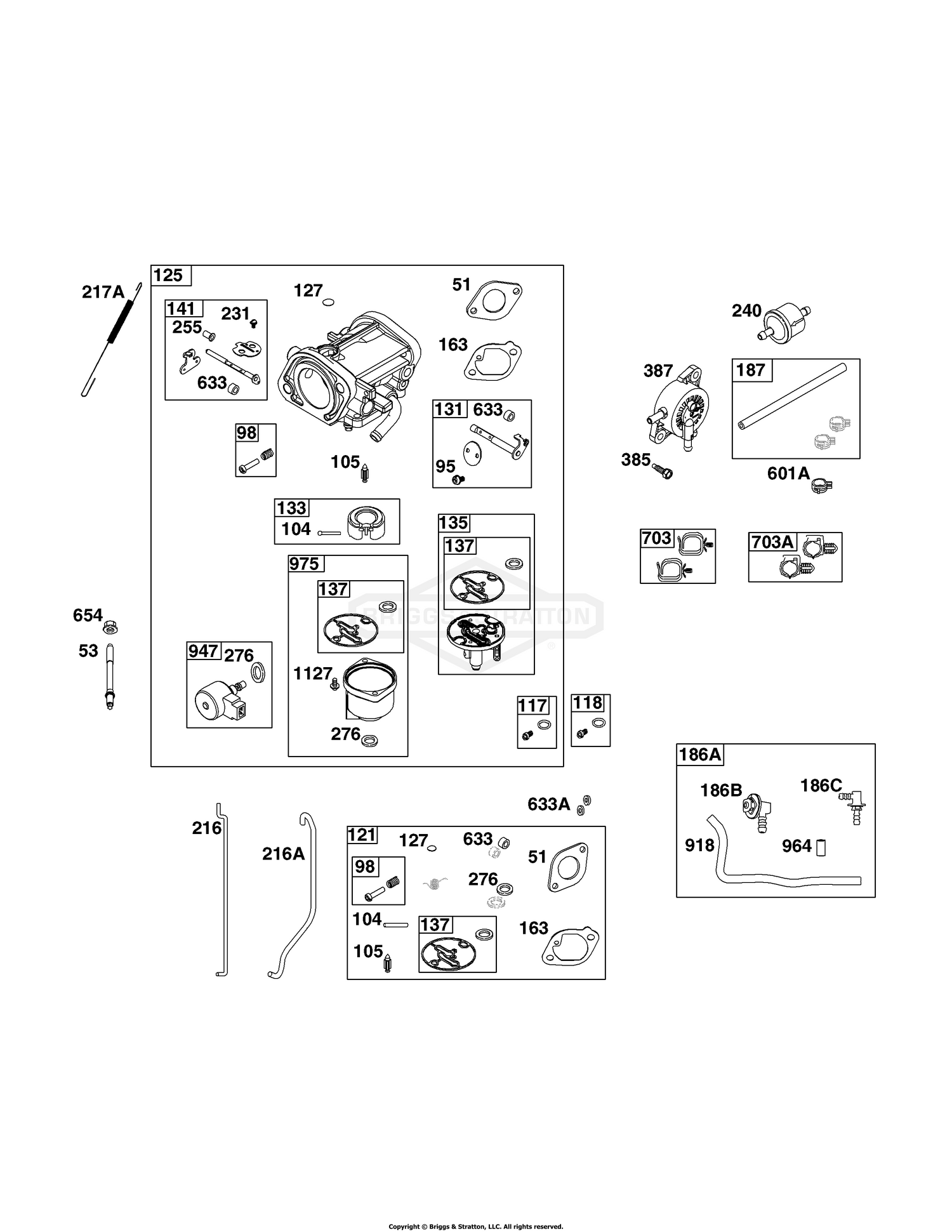 Carburetor and Fuel Supply Group
