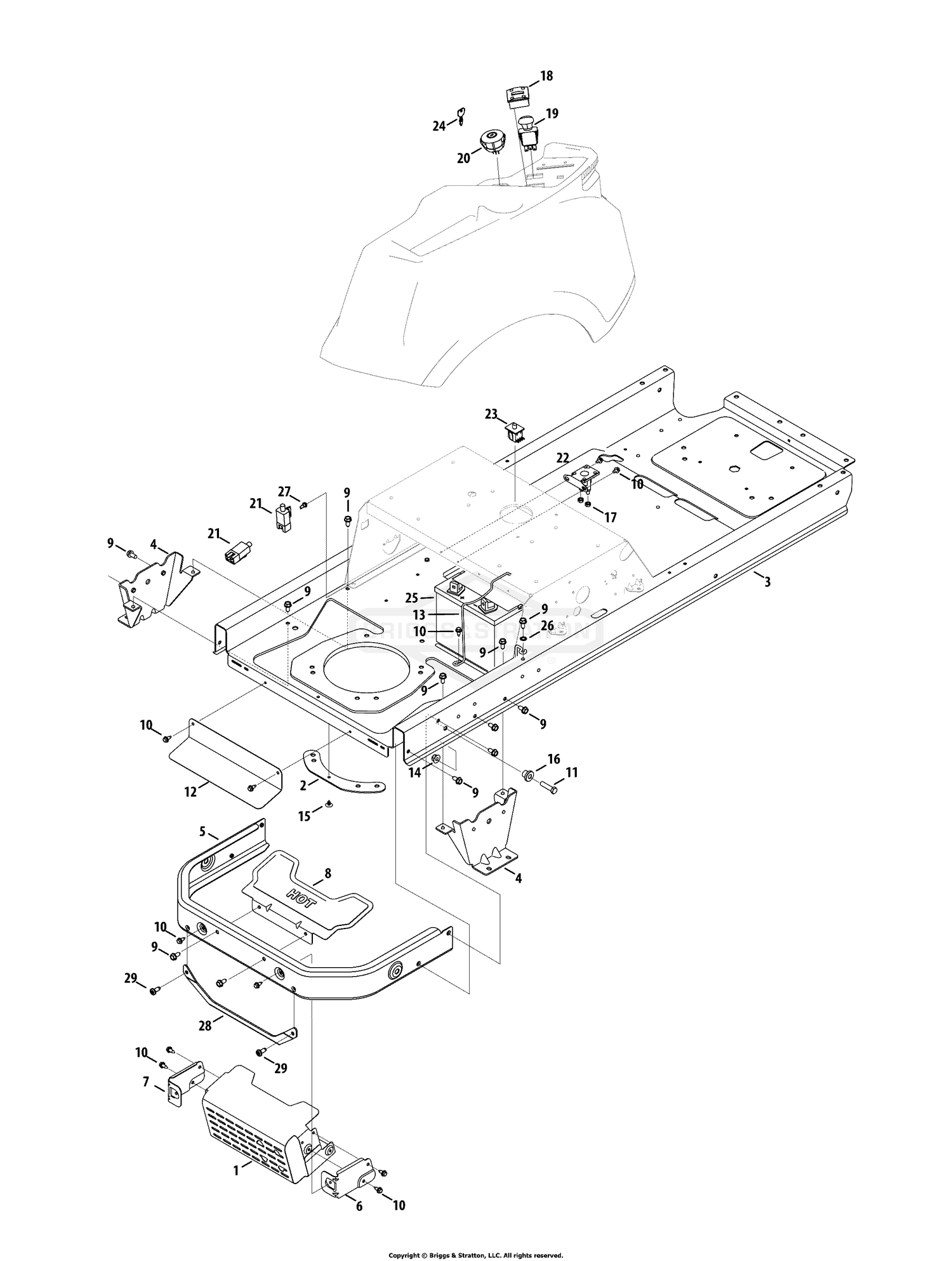 Frame & Electrical Group
