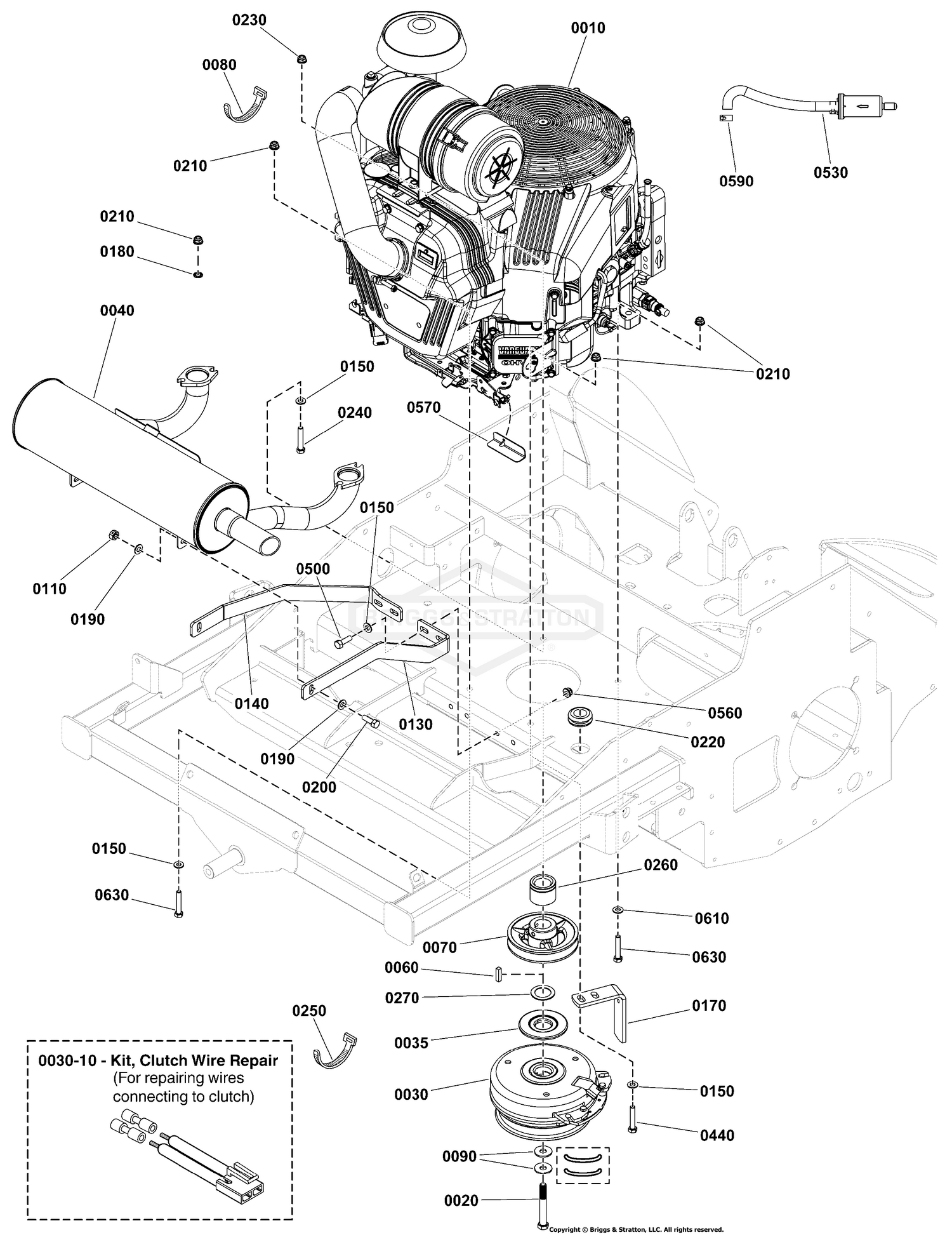 Engine & PTO Group - Briggs & Stratton 54E677
