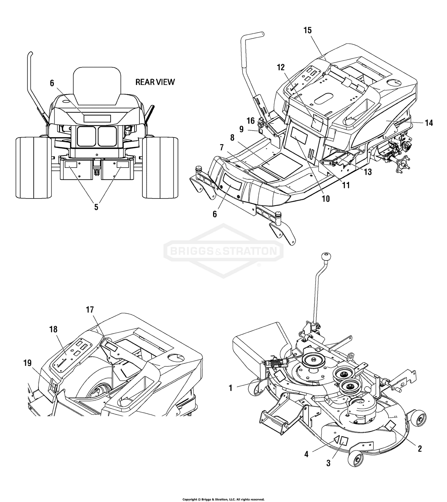 Zts 7500 deck discount belt