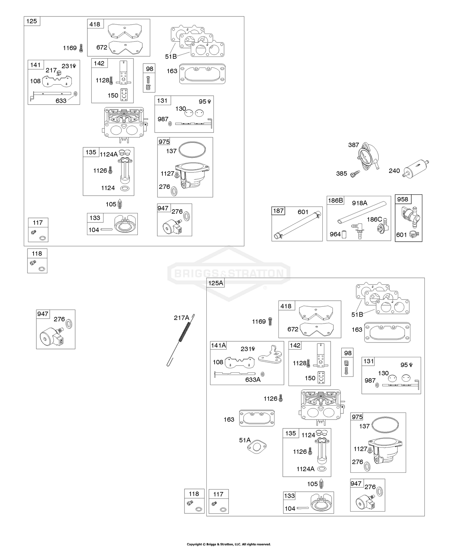 Carburetor, Fuel Supply