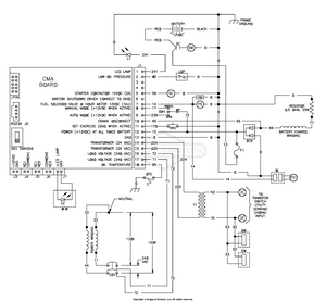 Generator Capacitor Wiring Diagram Wiring Flow Schema