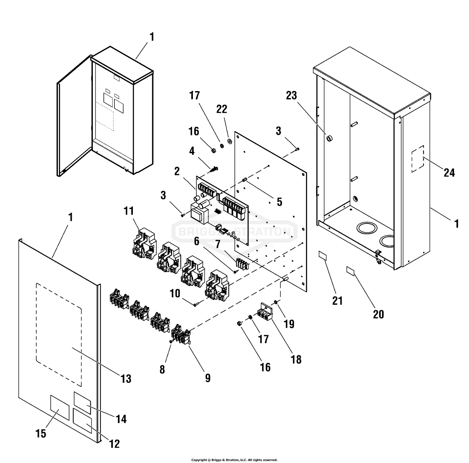 Power Management System - Hinged Enclosure