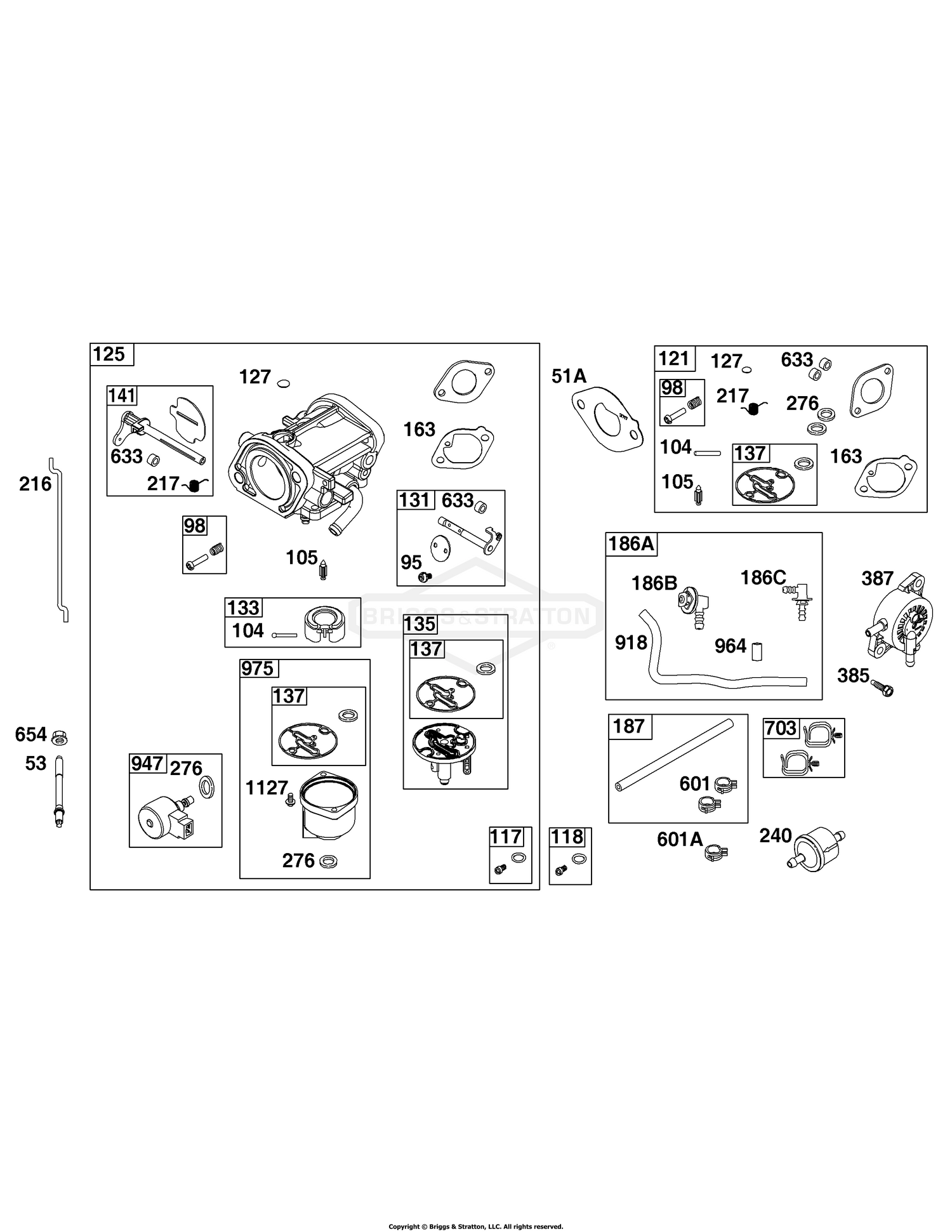 Carburetor and Fuel Supply Group