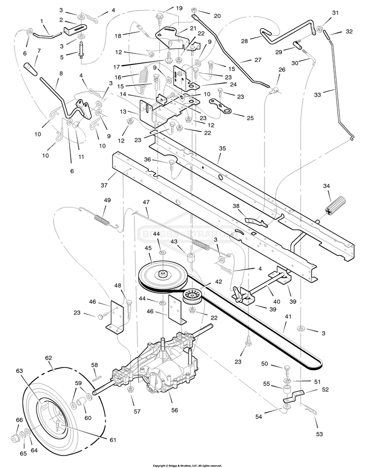 42544x8B Murray - Lawn Tractor (1998) - PartsWarehouse