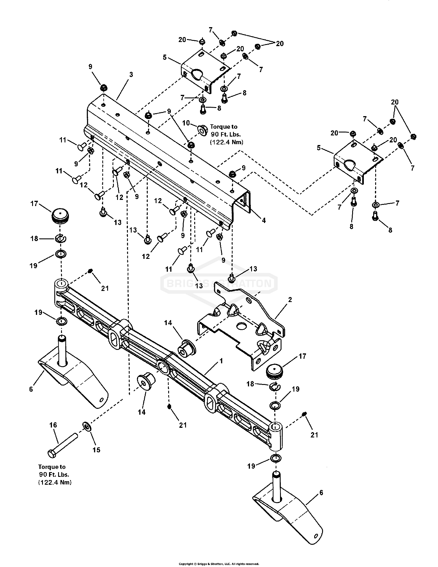 Front Axle Group, RZT 26520