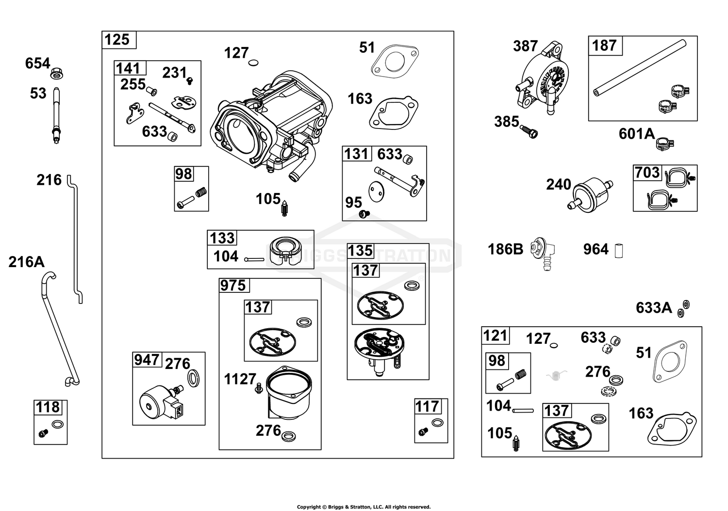 Carburetor and Fuel Supply Group