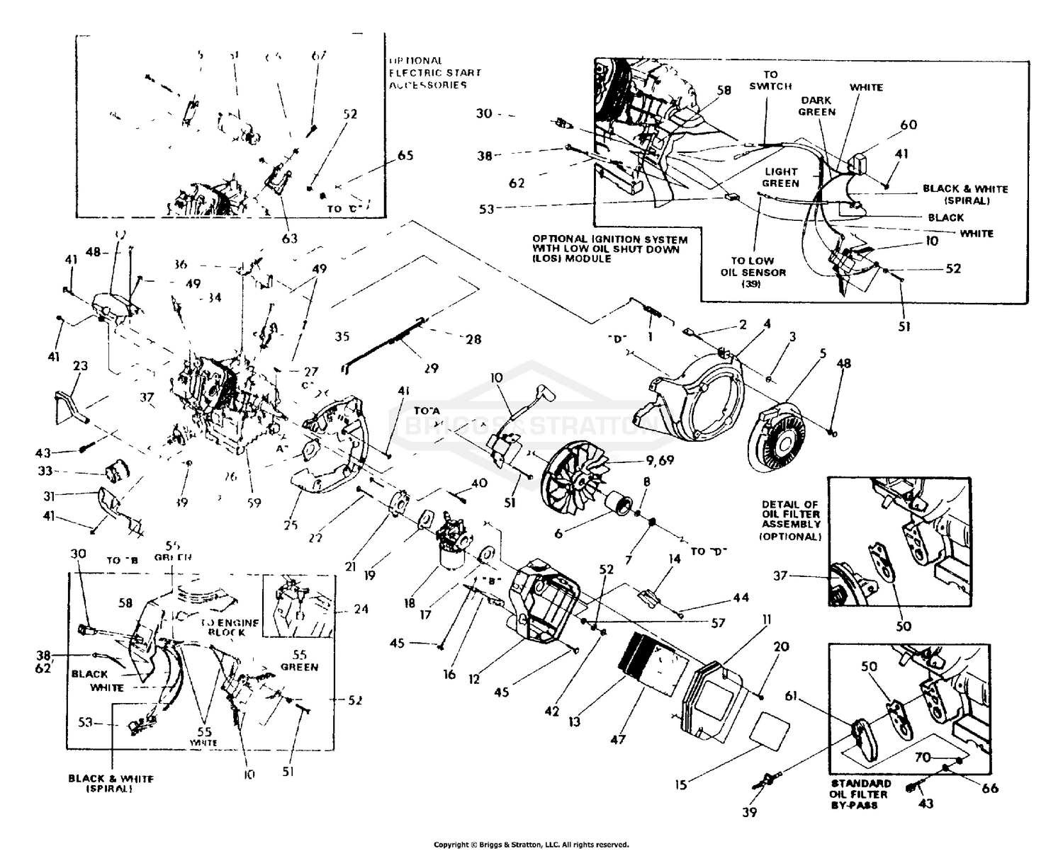 Engine Trim Parts Assembly (10/95)