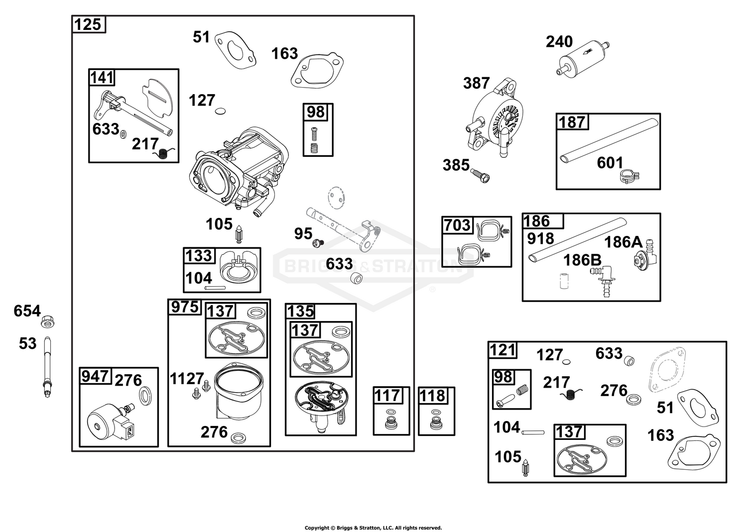 Carburetor and Fuel Supply Group