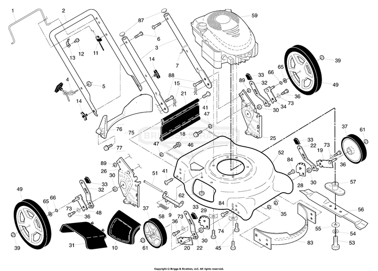 Murray 2691619-00 - MP21500HW, Murray 21