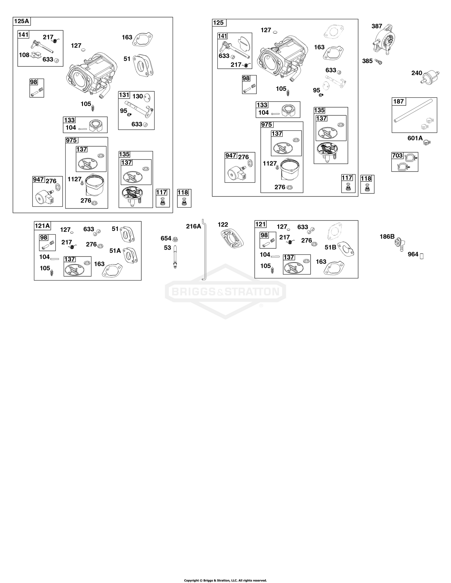 Carburetor and Fuel Supply Group