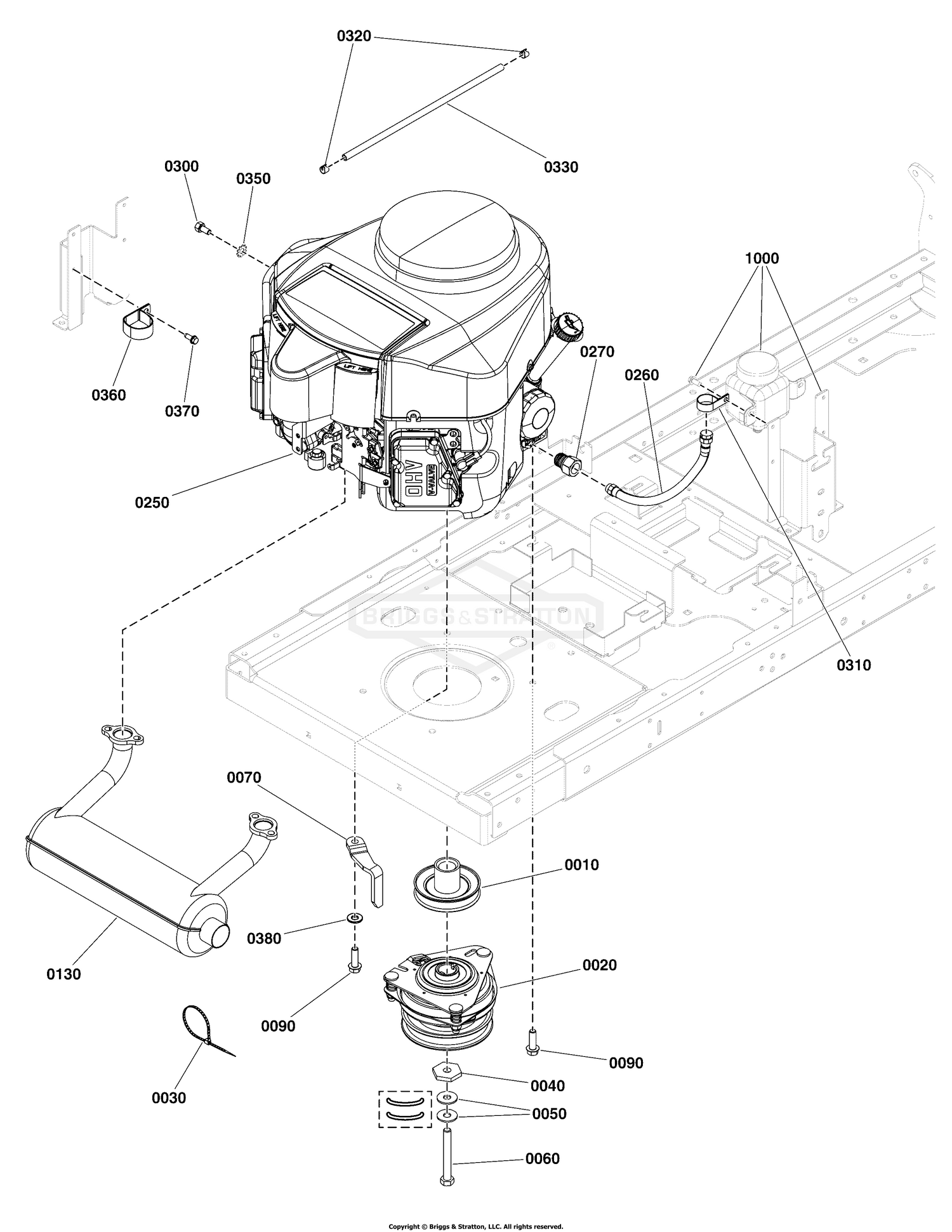 Engine & PTO Group - Kawasaki FR651V