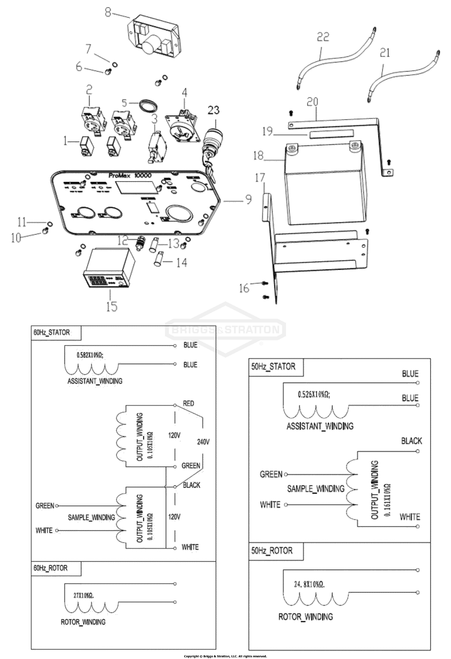 Control Panel - Single Phase (701444_701457)