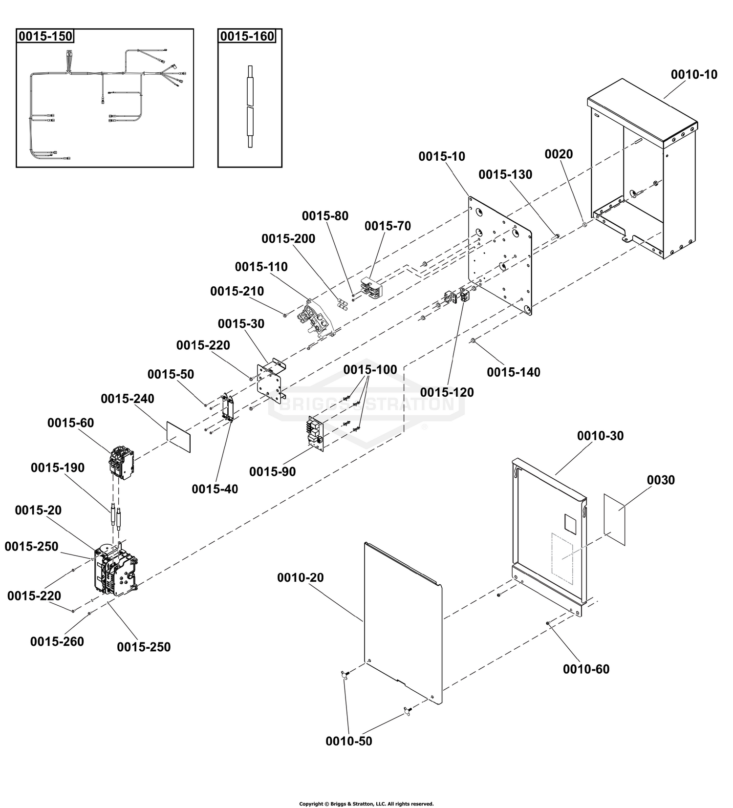 Transfer Switch - Hingeless Enclosure
