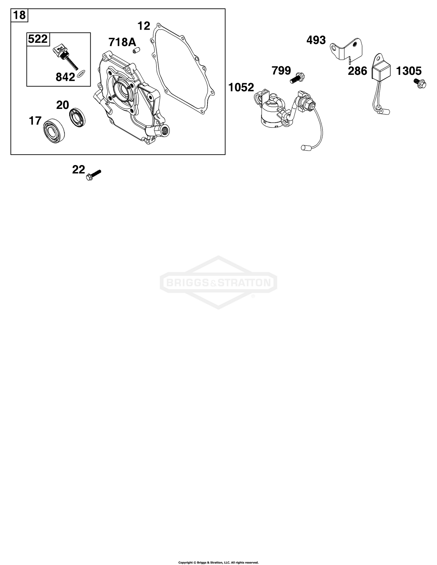 Crankcase Cover/Sump and Lubrication Group