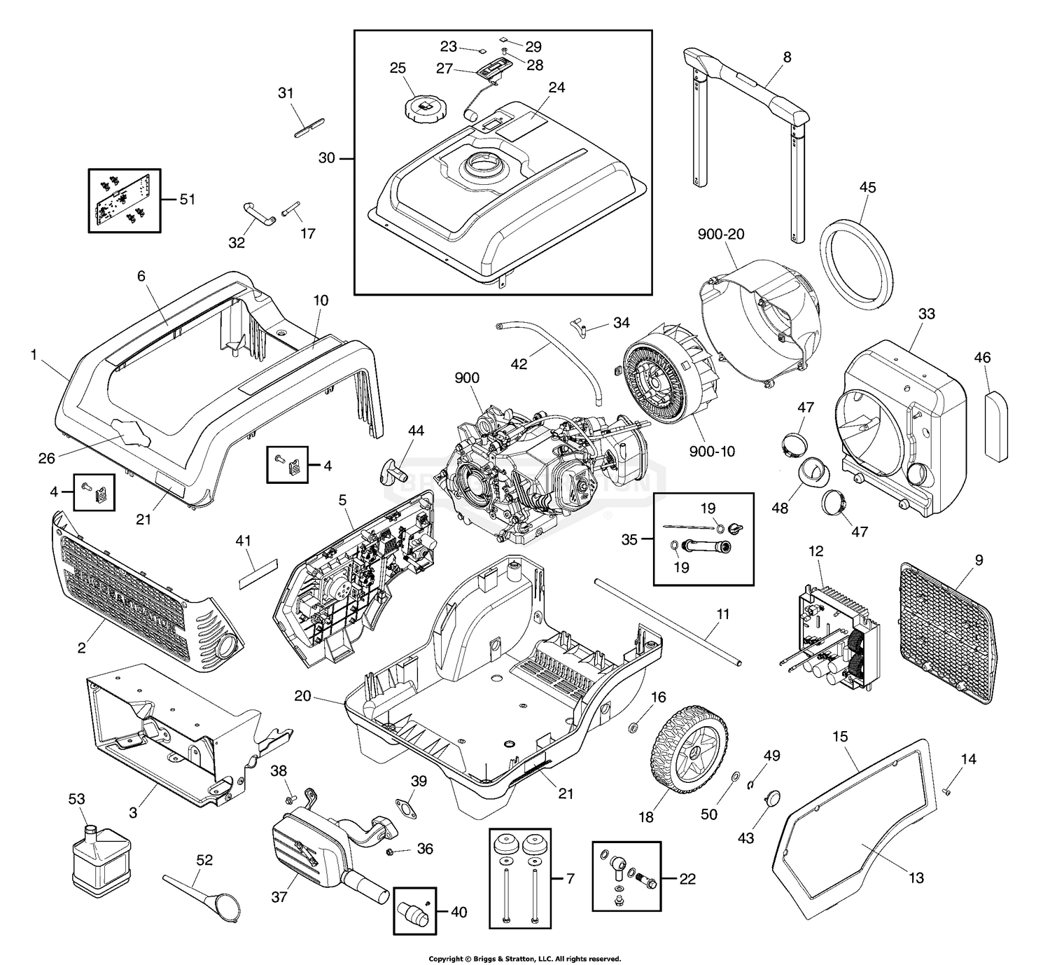 Assembly diagram