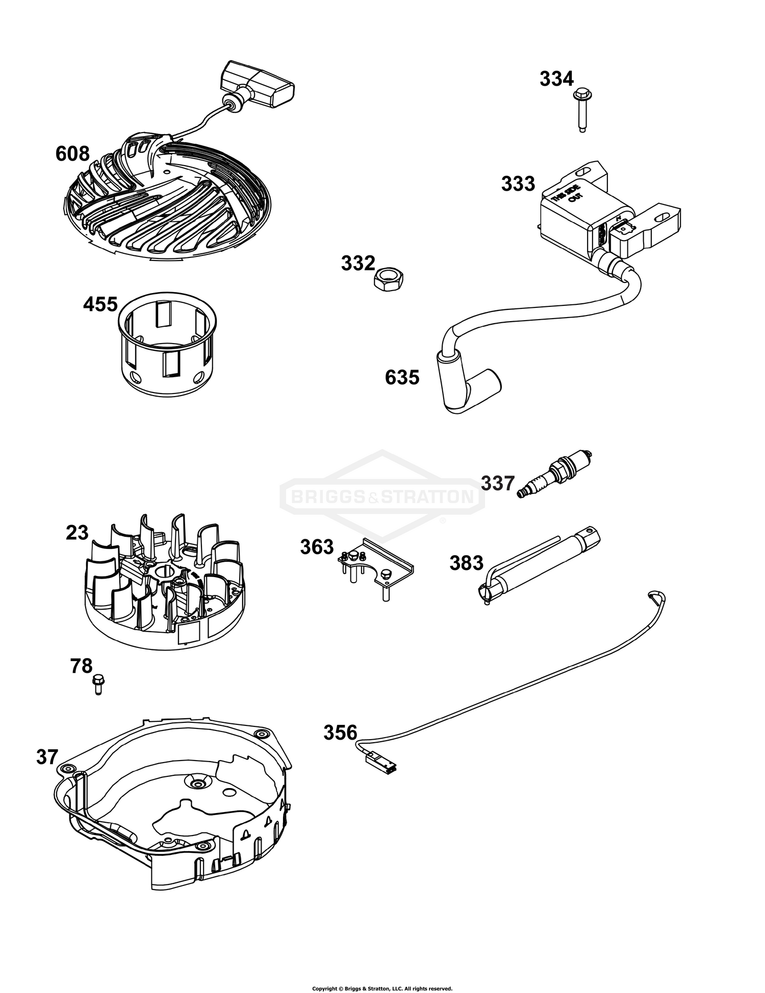 Flywheel, Ignition, and Starter Group
