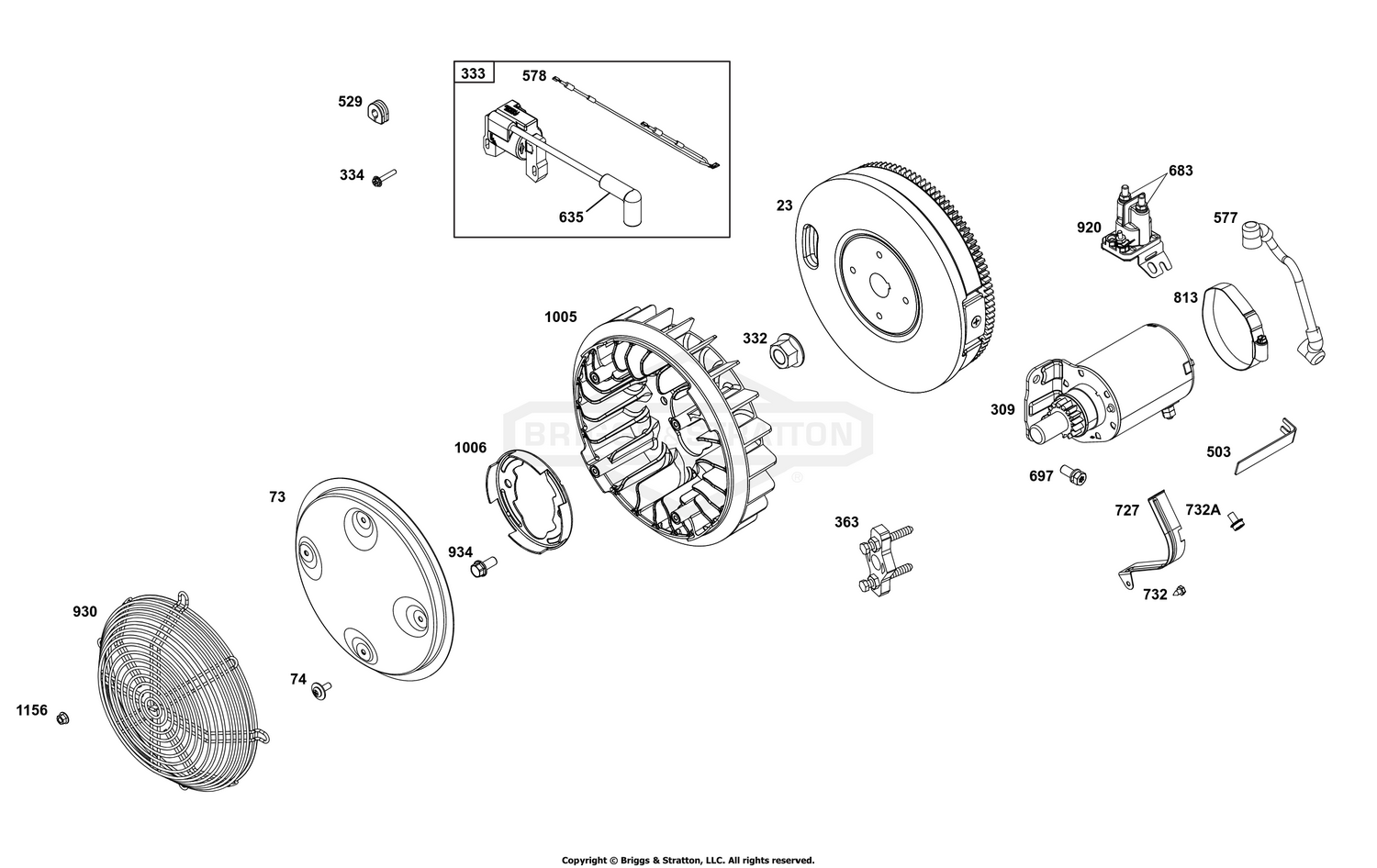 Flywheel, Ignition, and Starter Group