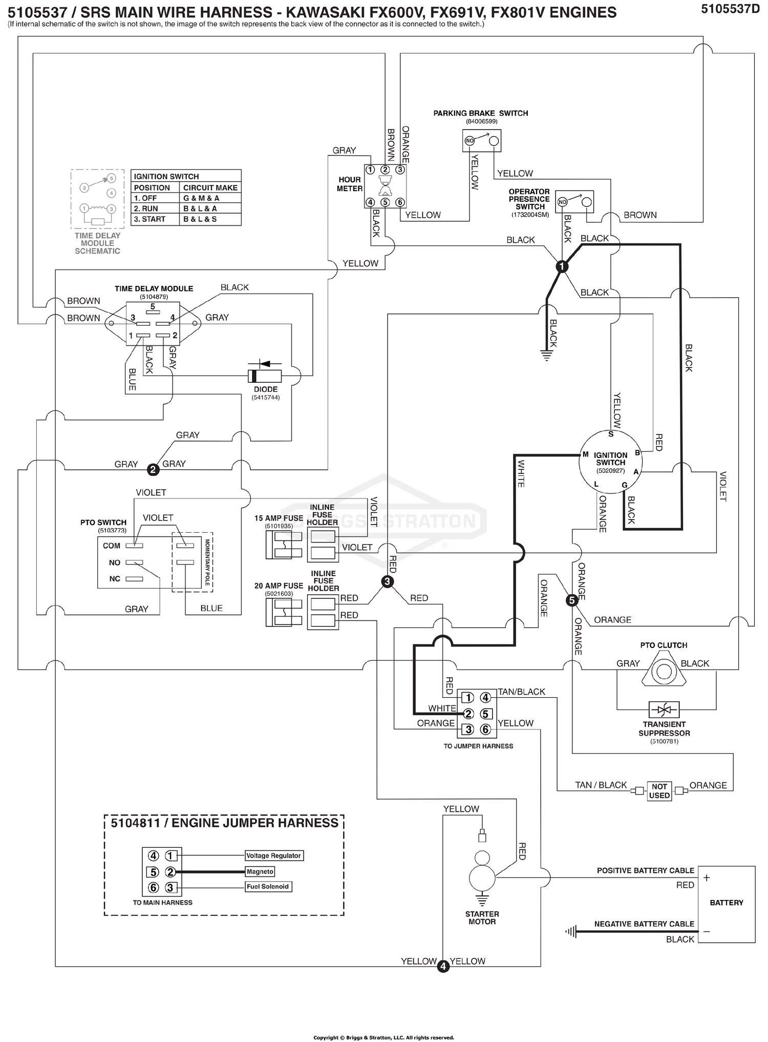 Electrical Schematic - Ignition Grounding Circuit