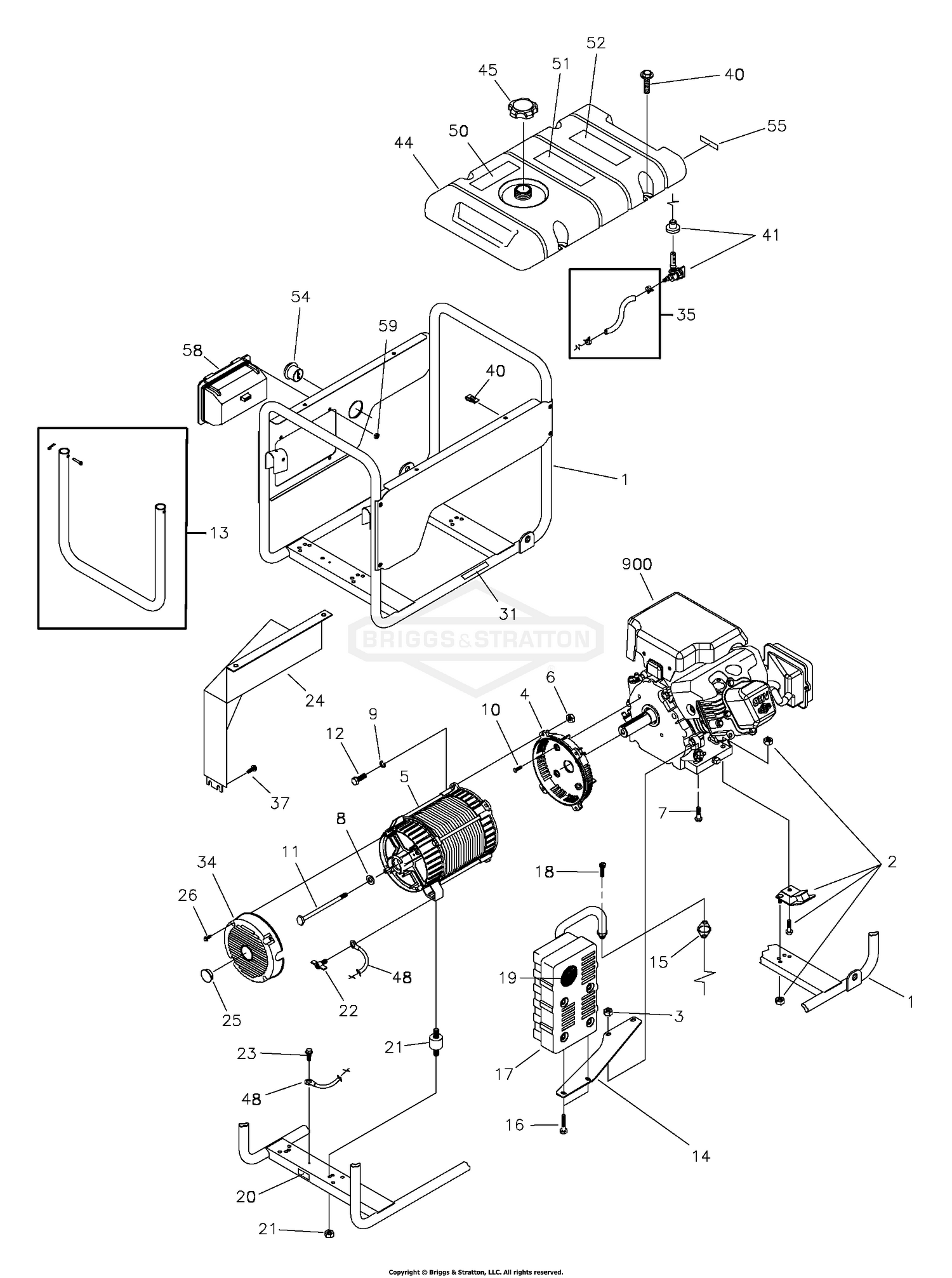 Assembly diagram