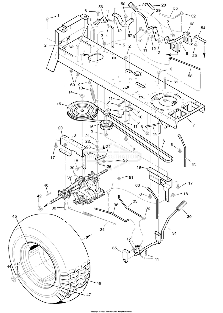 52431x92A Murray Garden Tractor (1998) PartsWarehouse