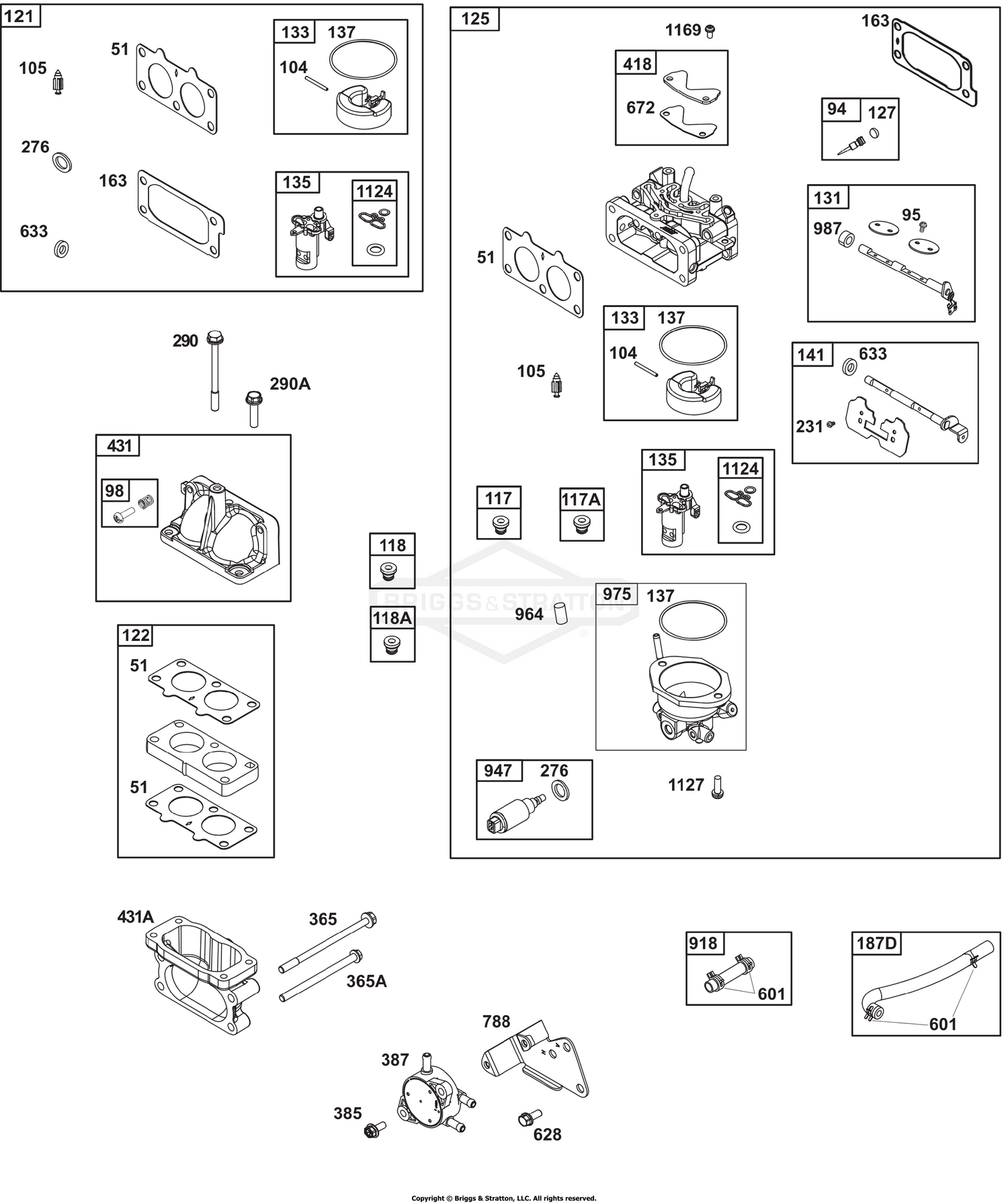 Carburetor and Fuel Supply Group