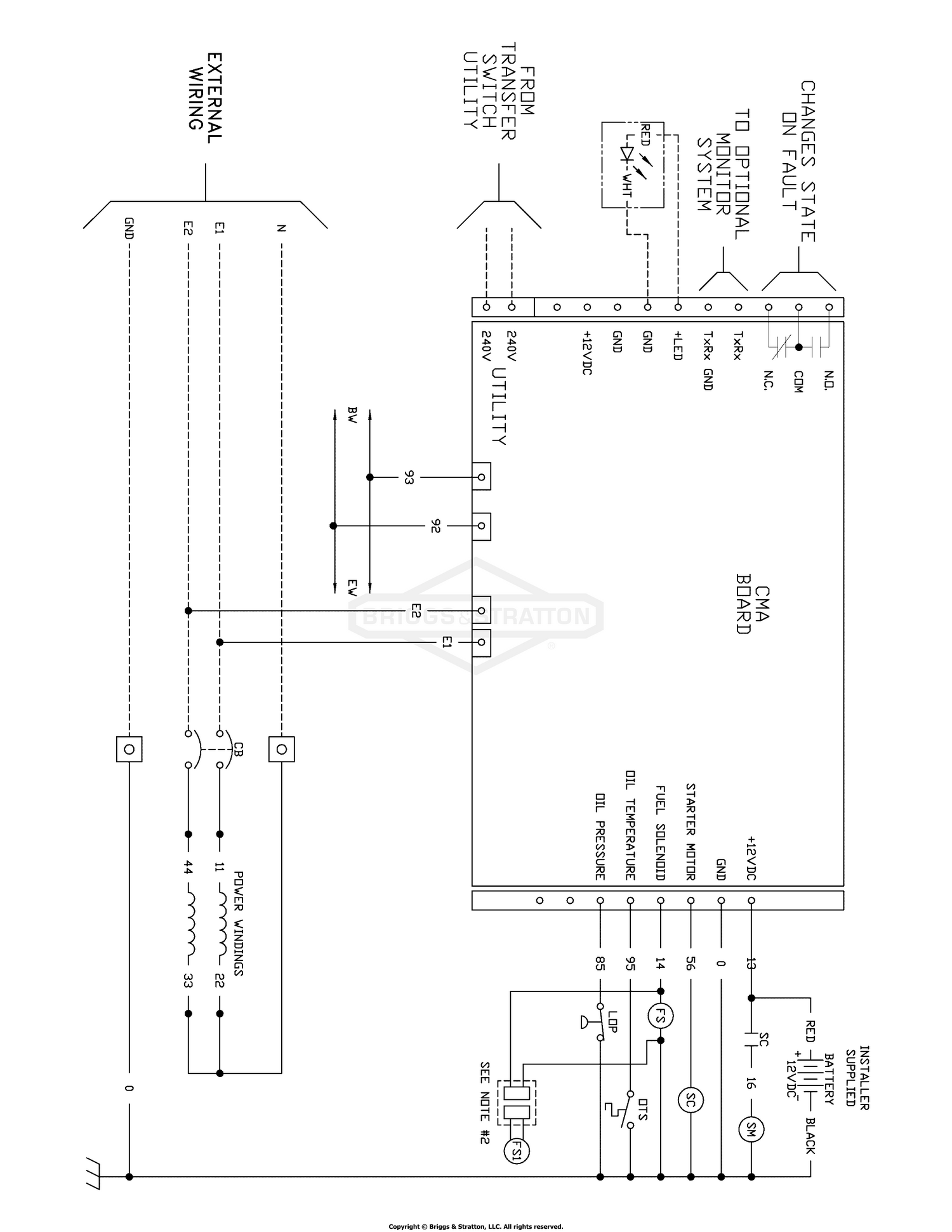 Wiring Diagram For Emergency Generator Wiring Digital and Schematic