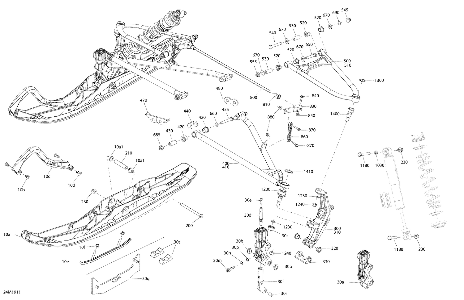 07- Front Suspension And Ski