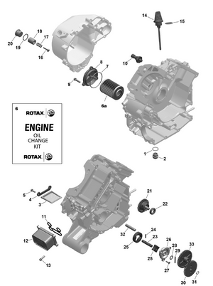 01- Rotax - Engine Lubrication Schematic