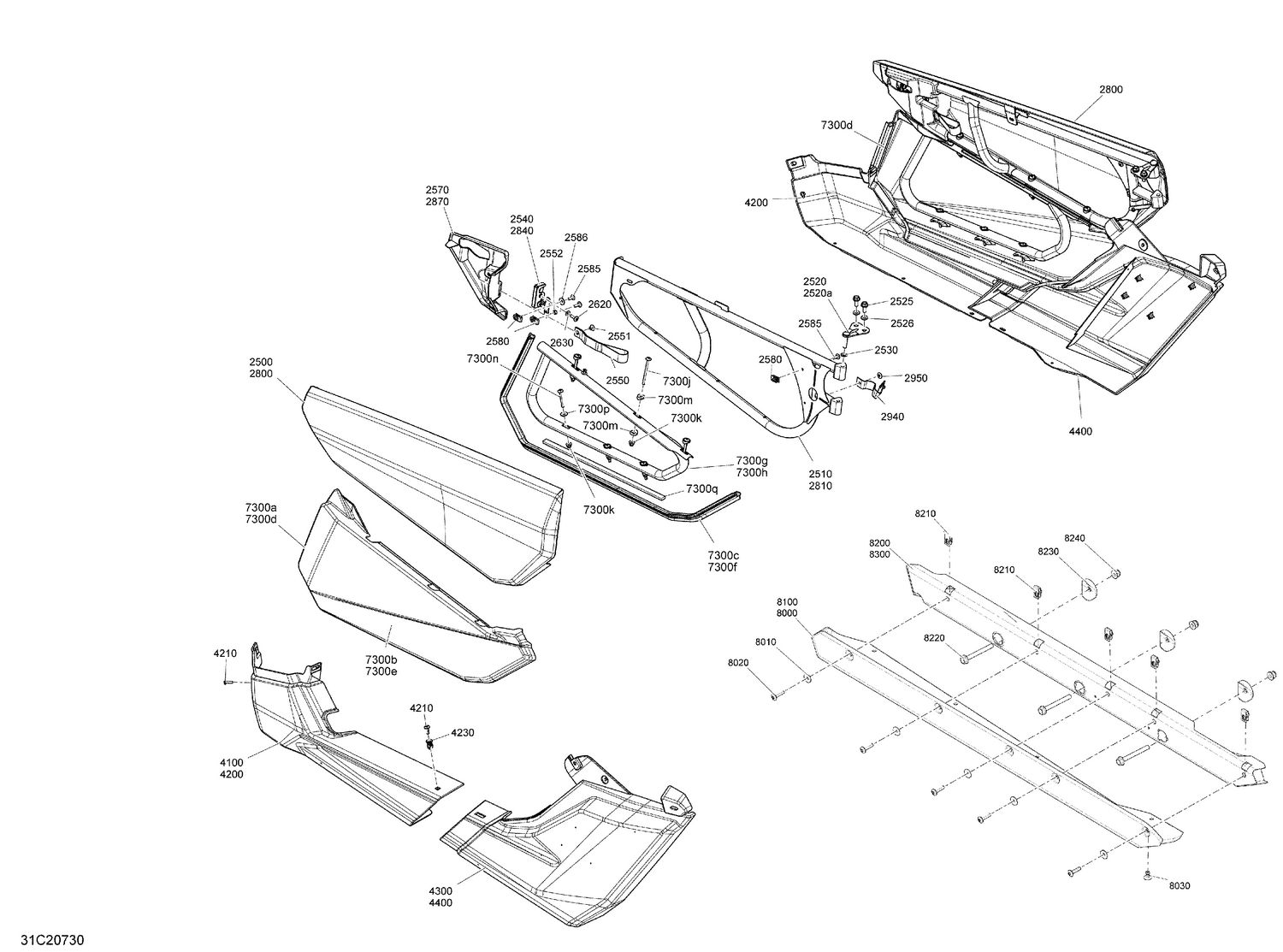 09- Body - Door Section - XRC