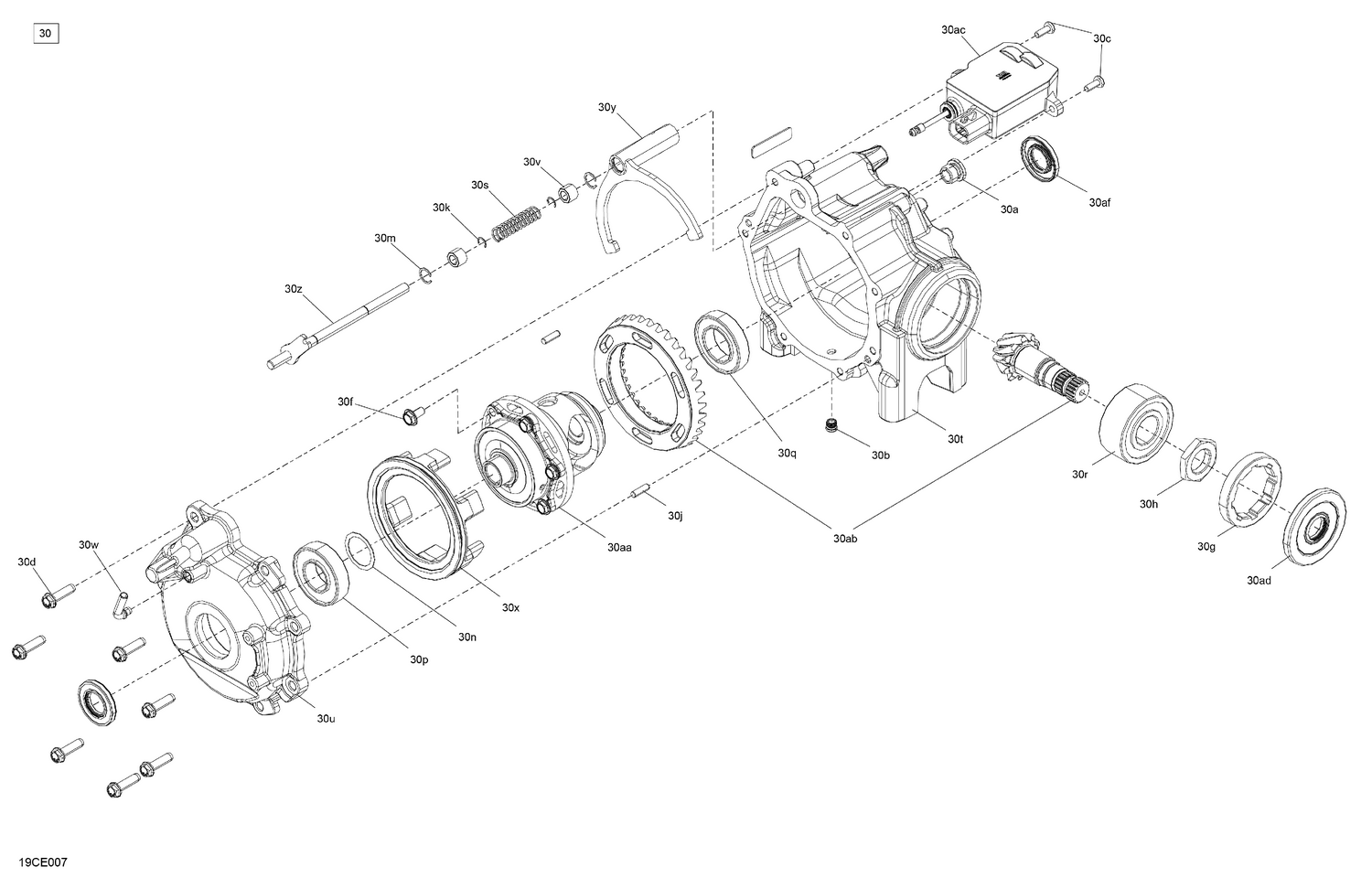 04- Drive - Front - Differential Parts