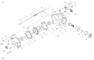 04- Drive - Front - Differential Parts Schematic