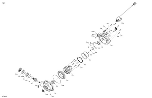 04- Drive - Front - Differential Parts Schematic