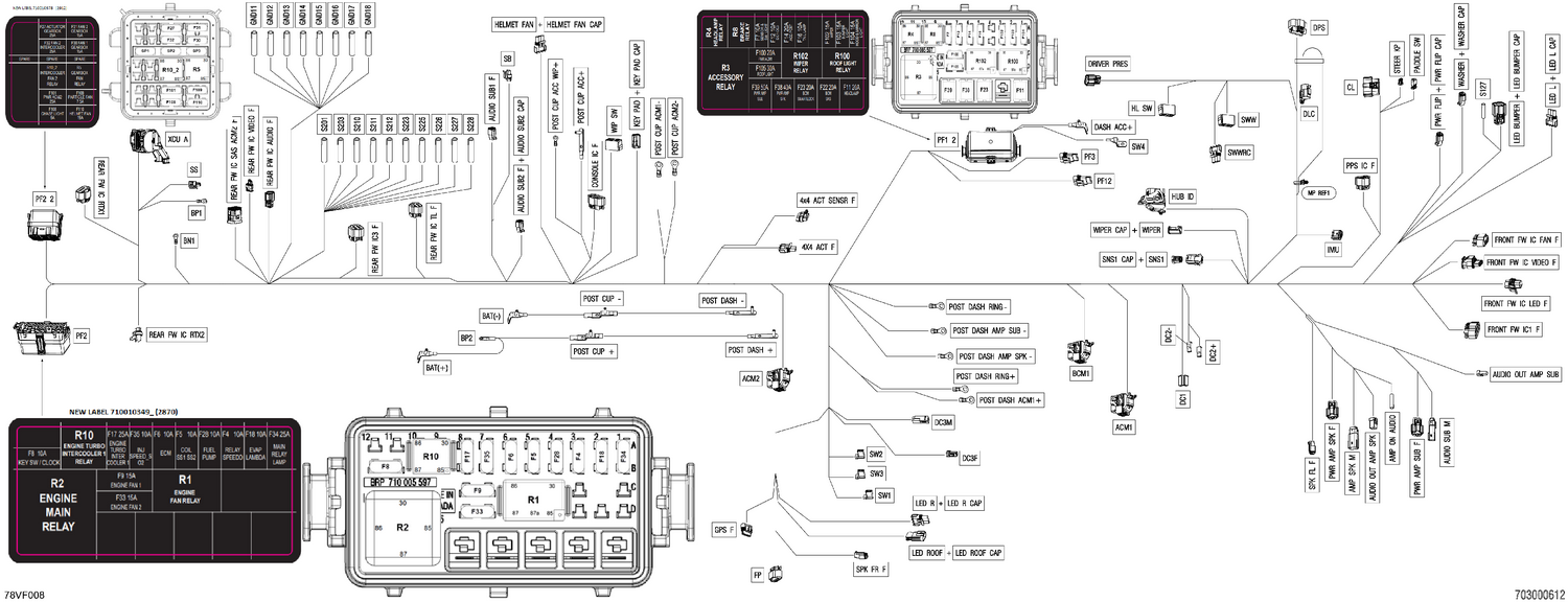 08- Electric - Main Harness - 710010646